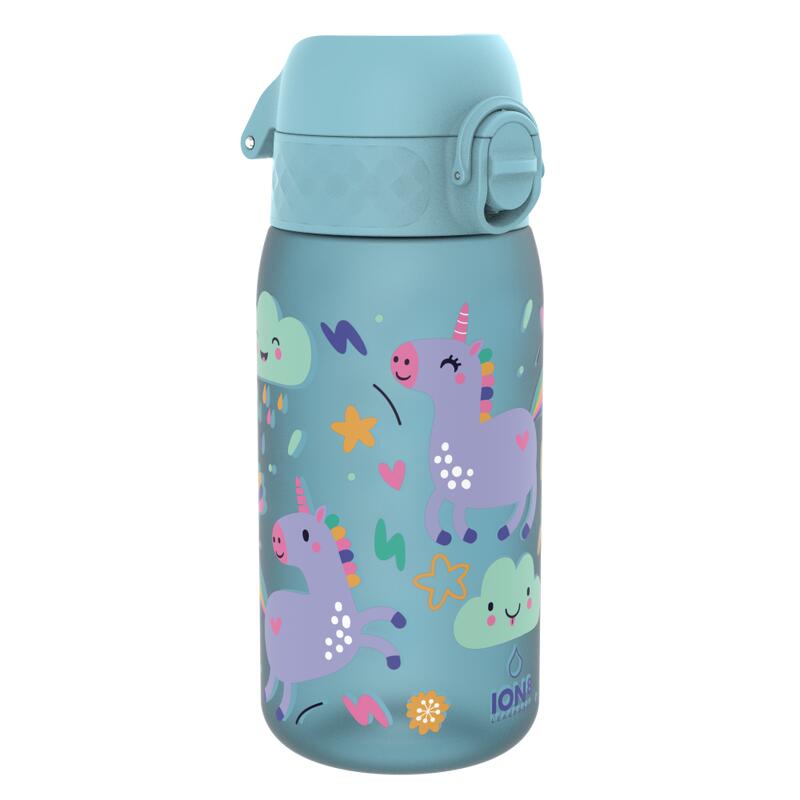 Bidon dziecięcy ION8 350ml z atestem PZH – szczelny, lekki, bez BPA