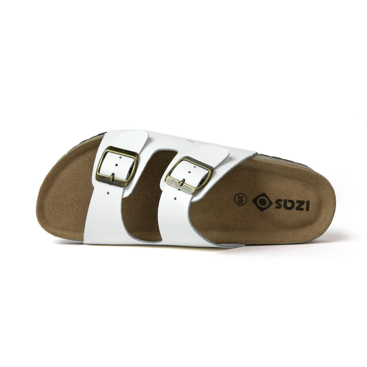 Izas Sandales ergonomiques en cuir DURTAL V2 avec semelle EVA et ajustement 3/8