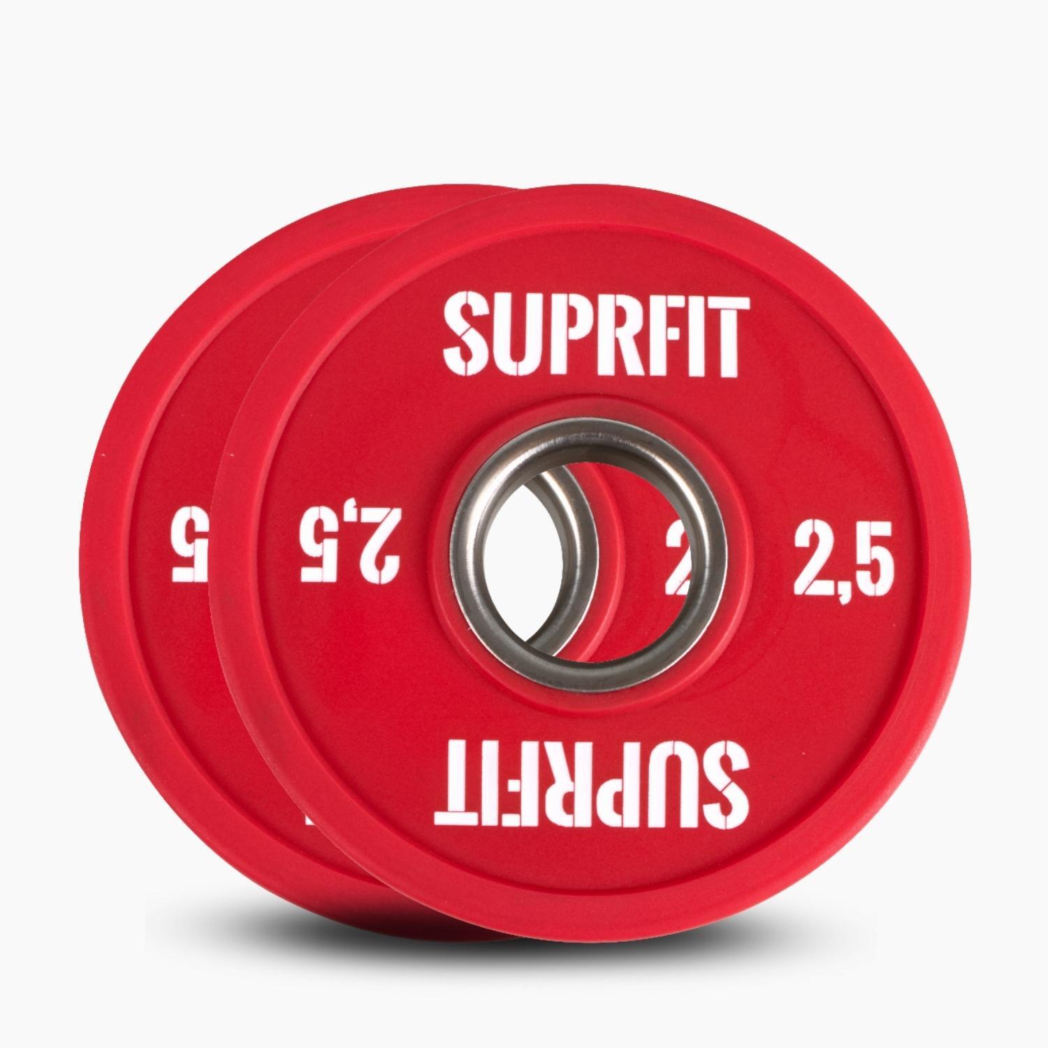 Suprfit Mini Bumper Plates Starter Set - 7,5 kg 2/3