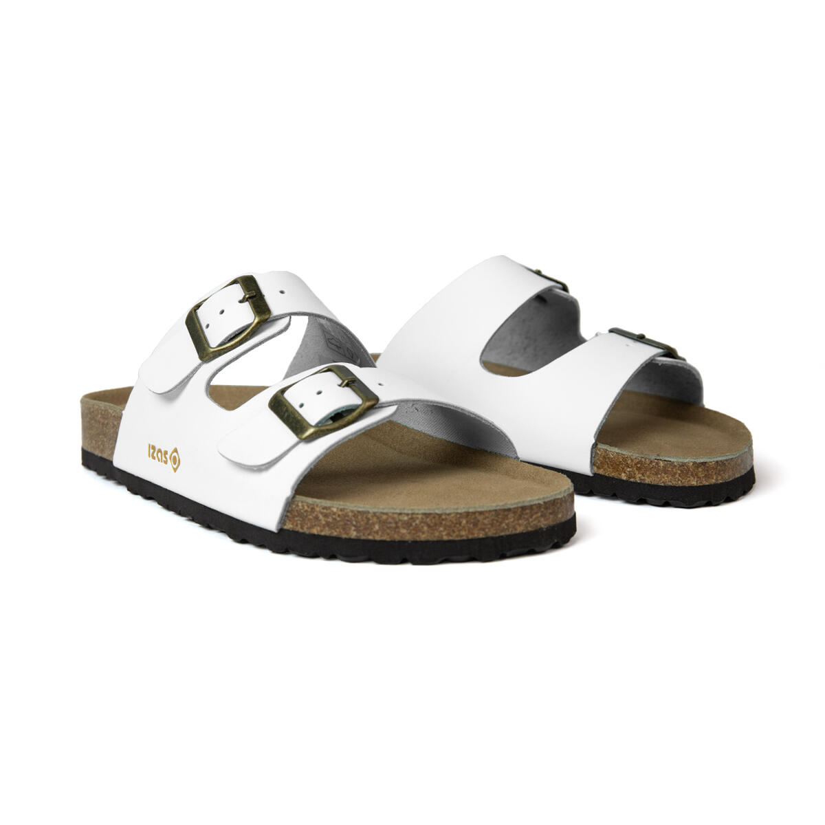 Izas Sandales ergonomiques en cuir DURTAL V2 avec semelle EVA et ajustement 5/8