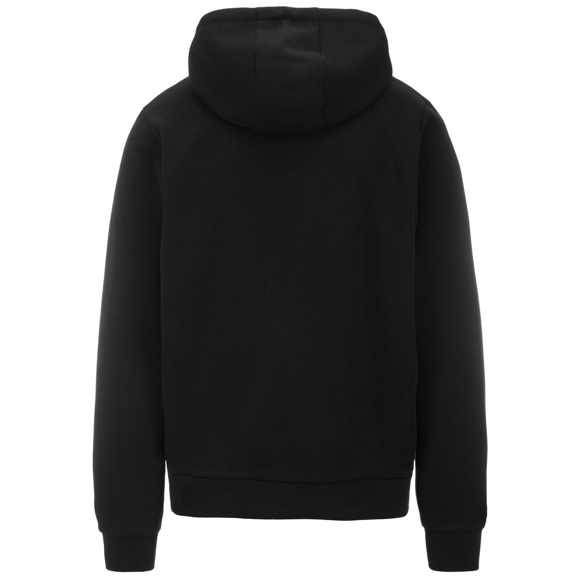 Sudadera Kappa Gino con Capucha Negra para Hombre 3/5
