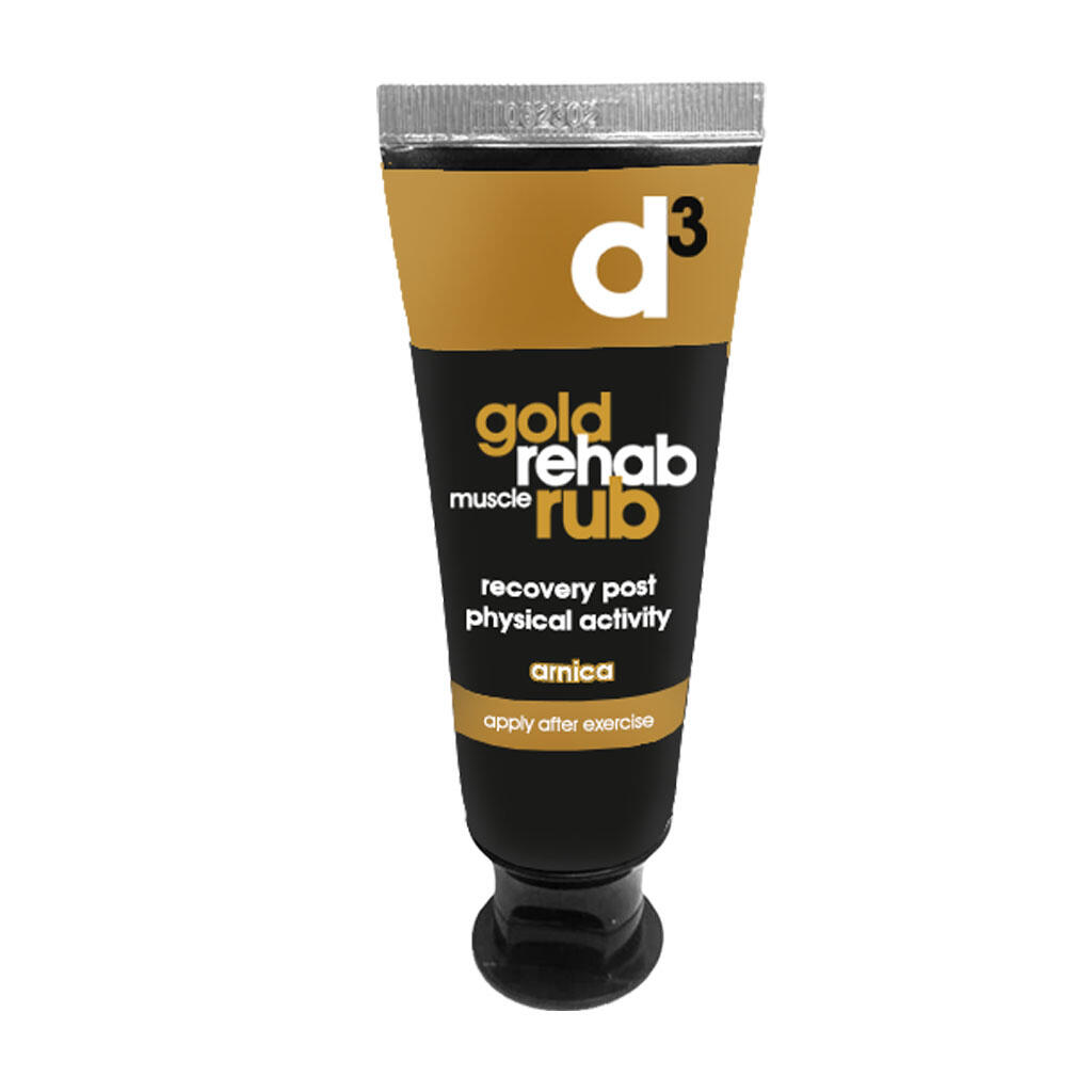 D3 TAPE Gold Rehab Post-Activity Muscle Recovery Rub 55g