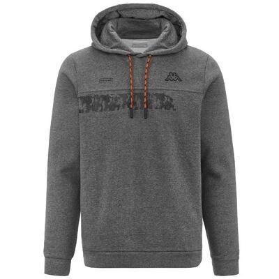 Sudadera Hombre Kappa Graphik Gris