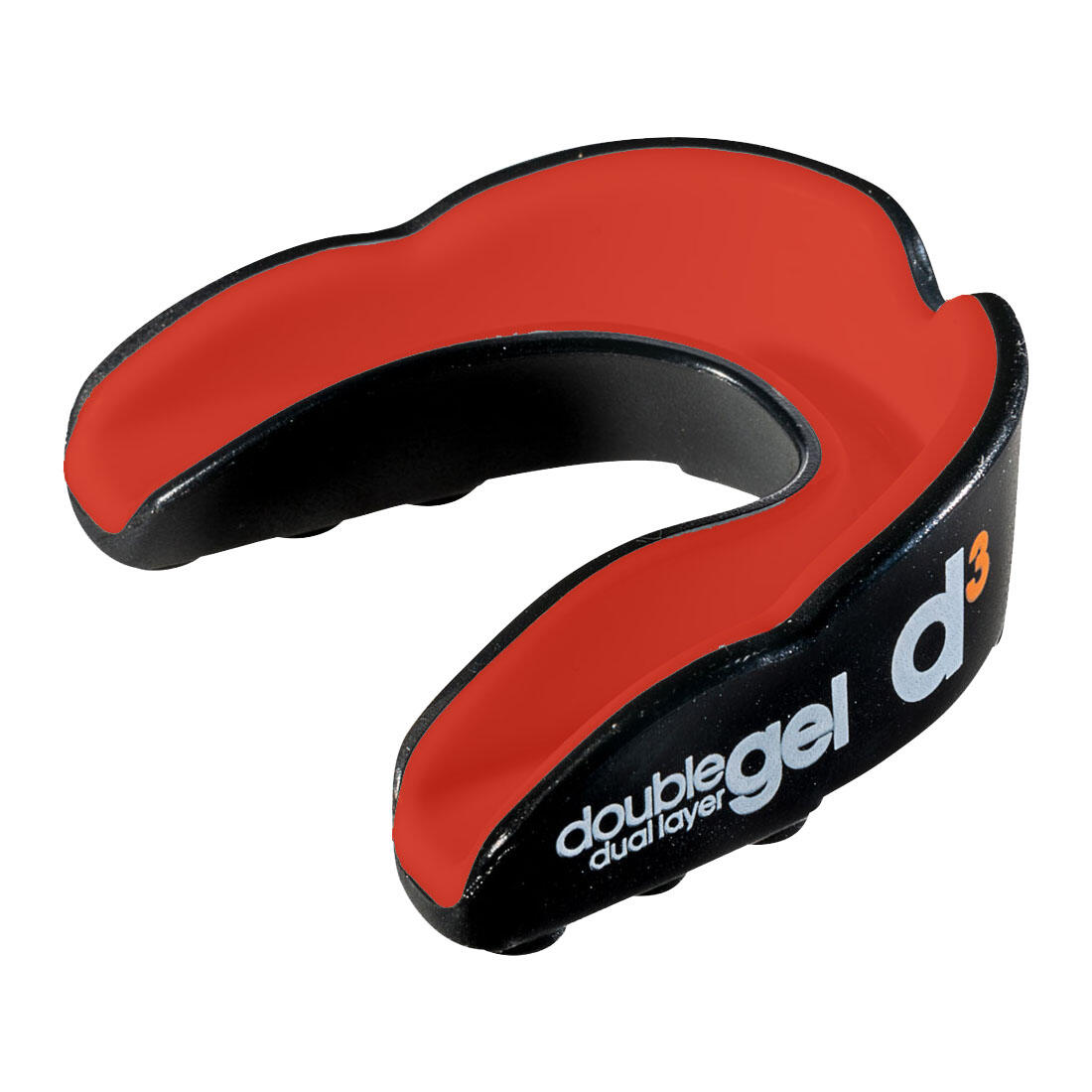 black / red