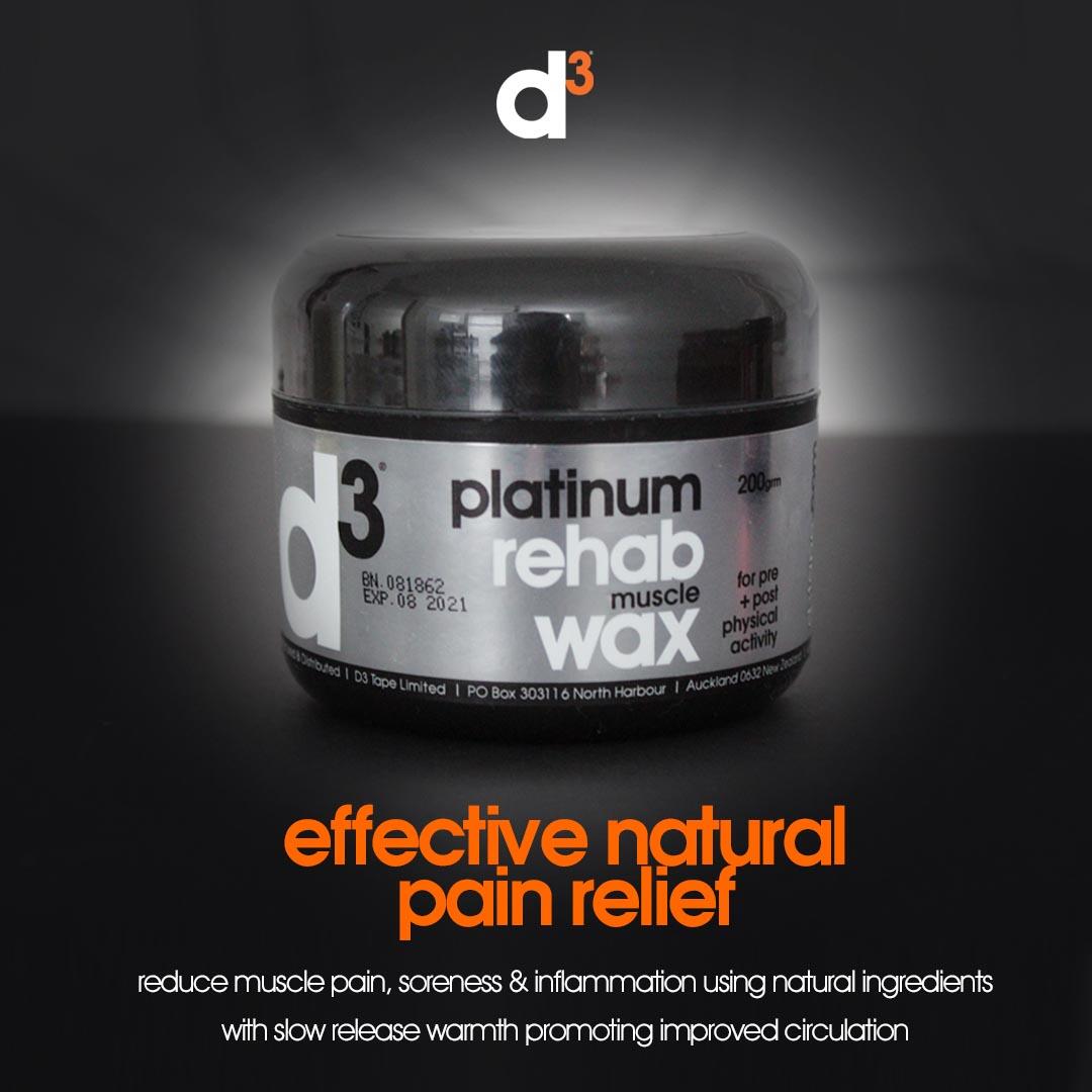 Platinum Muscle & Joint Rehab Recovery Wax 200g 2/5