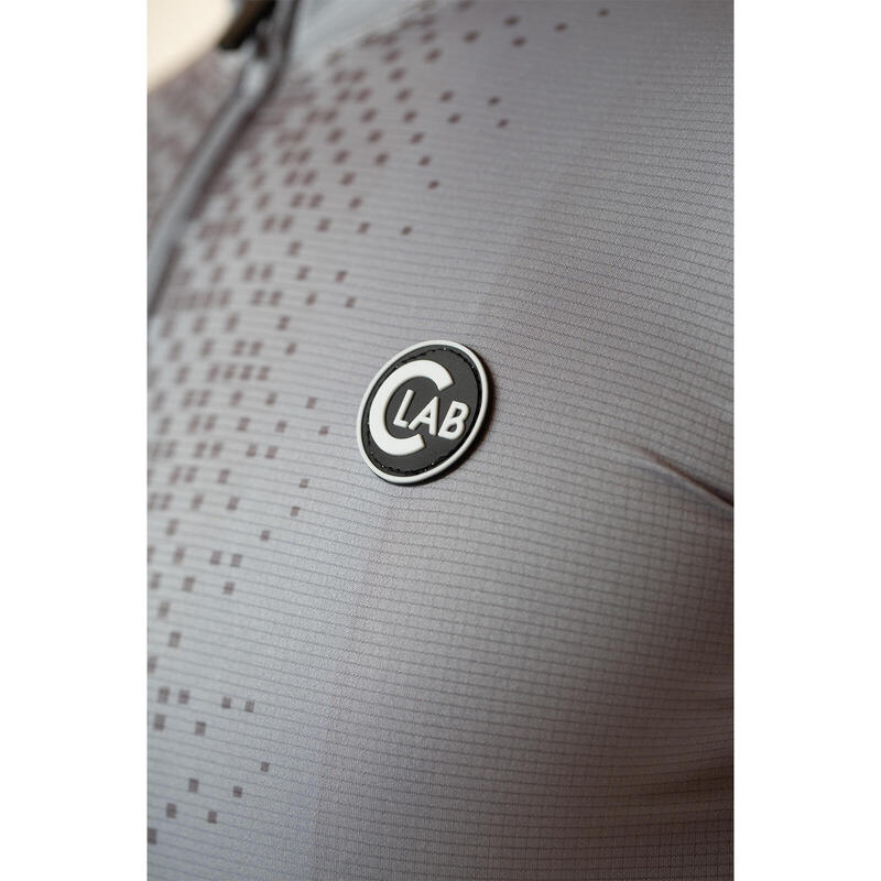 Maillot de Cyclisme Manches Courtes UNICA Gris