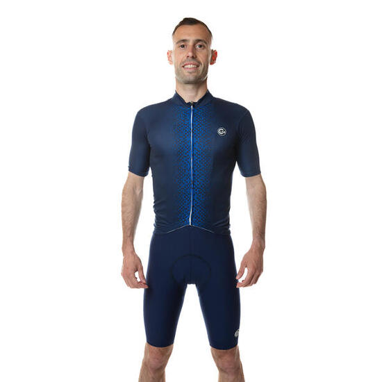 Radtrikot für Herren Unica in Weiß