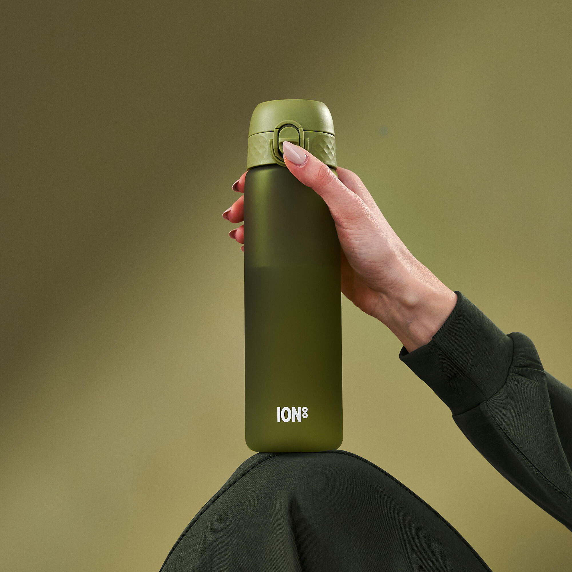 Bidon na wodę ION8 500ml z atestem PZH – szczelny, lekki, bez BPA 2/8