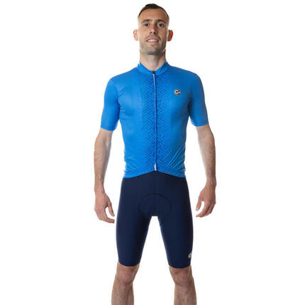 Radtrikot für Herren Unica in Weiß