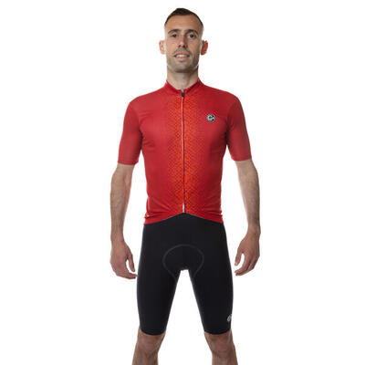 Radtrikot für Herren Unica in Rot
