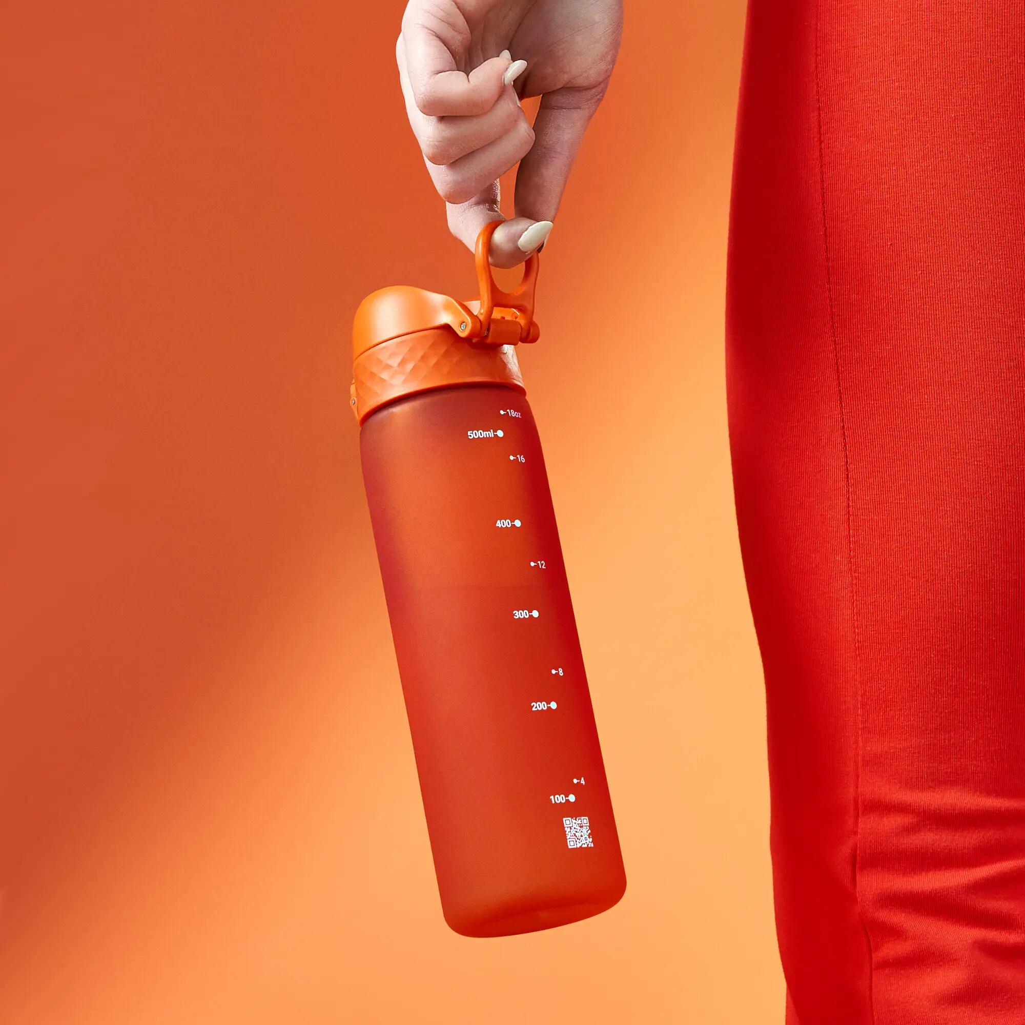 Bidon na wodę ION8 500ml z atestem PZH – szczelny, lekki, bez BPA 4/8