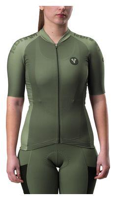 Maglia a maniche corte LeBram Glières Donna Verde Khaki