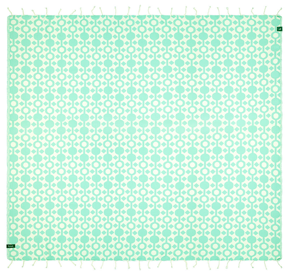 FUTAH AMAZÓNICA SEA GREEN XL TOWEL