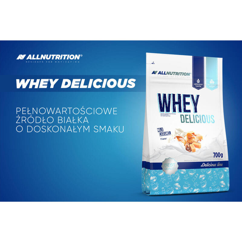 Odżywka białkowa WHEY DELICIOUS PROTEIN WPC+WPI 700g Wanilia-Banan