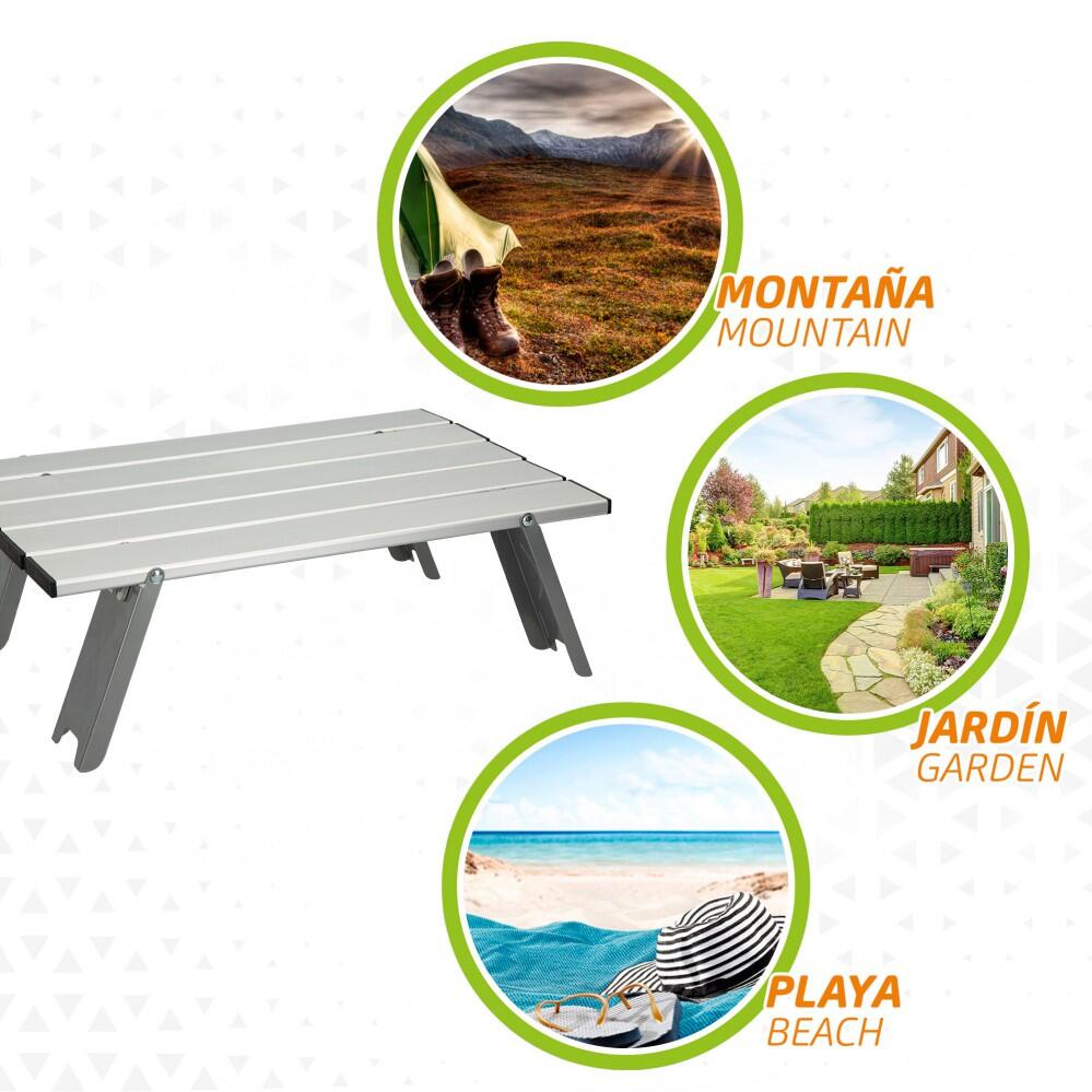 Table auxiliaire pliable de camping Aktive 5/5