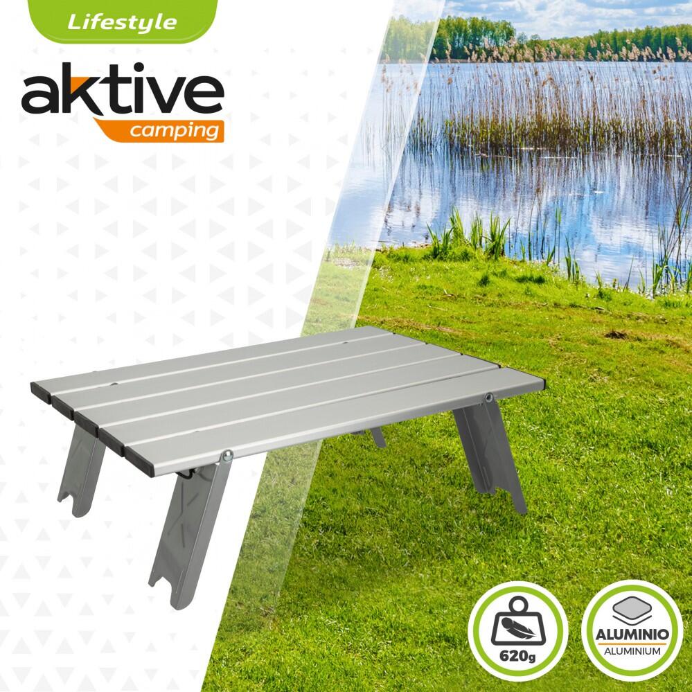 Table auxiliaire pliable de camping Aktive 2/5