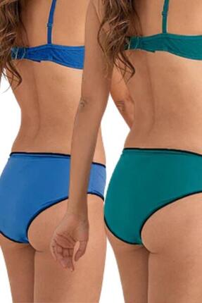 2 Bikinis menstruels (bas de bikini ) pour adolescentes flux abondants Céline