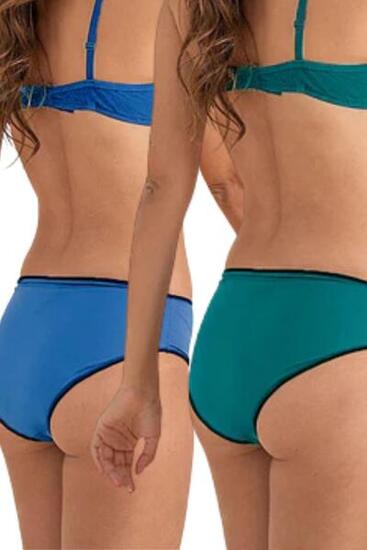 2 Bikinis menstruels (bas de bikini ) pour adolescentes flux abondants Céline