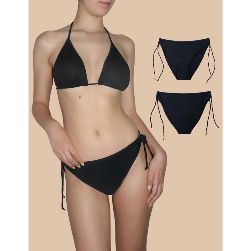 Pack-2 Bas de maillot de bain menstruel brésilien Bimba