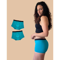 Pack-2 short menstruel avec absorption généreuse Marie