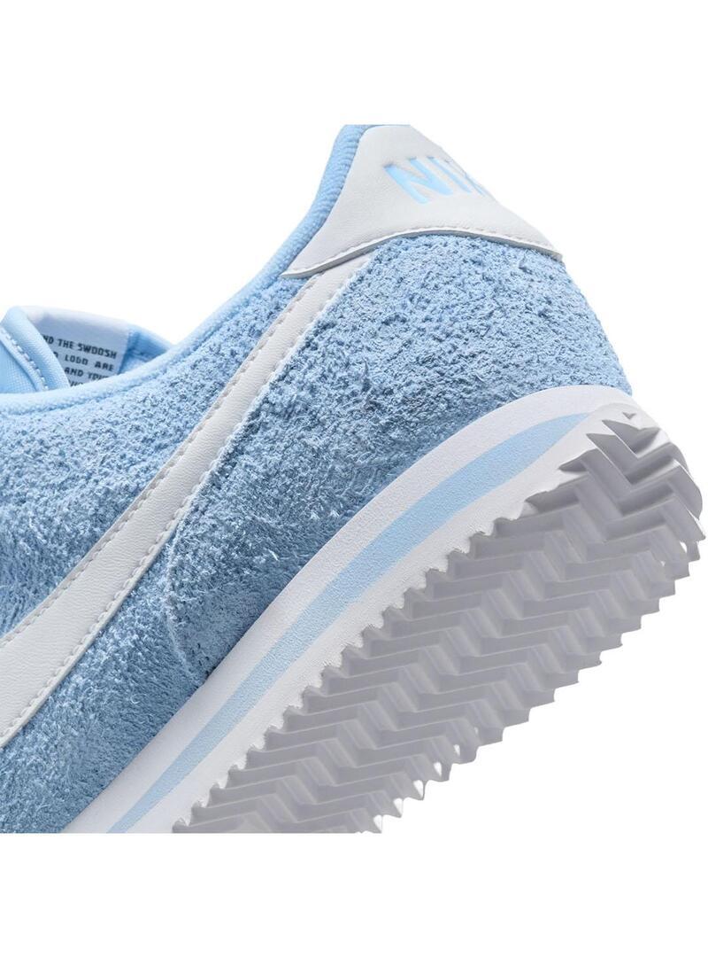 Tênis feminino Nike Cortez azul. 4/7