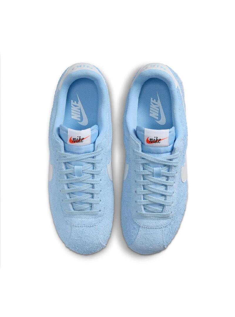 Tênis feminino Nike Cortez azul. 7/7