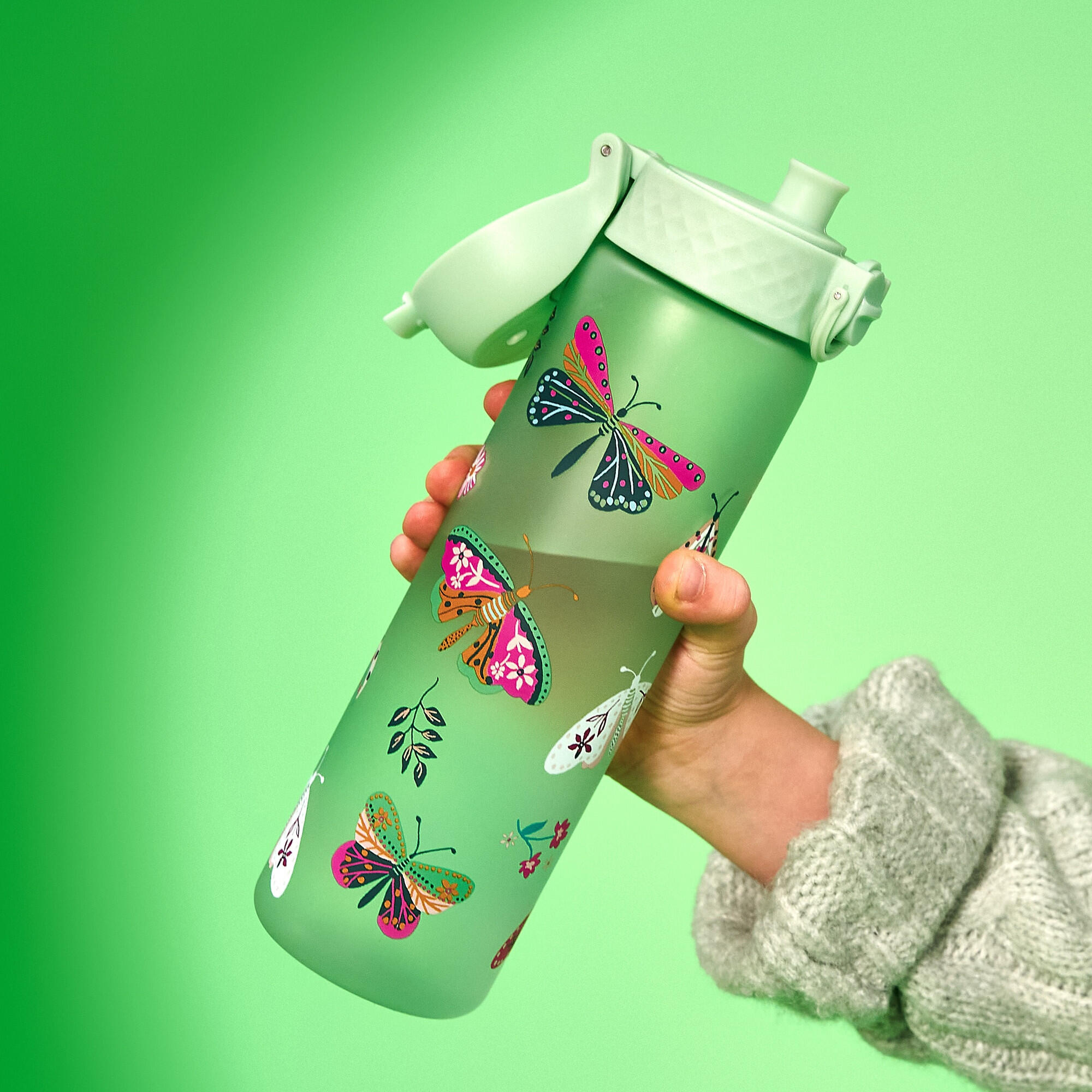 Bidon na wodę ION8 500ml z atestem PZH – szczelny, lekki, bez BPA 3/8