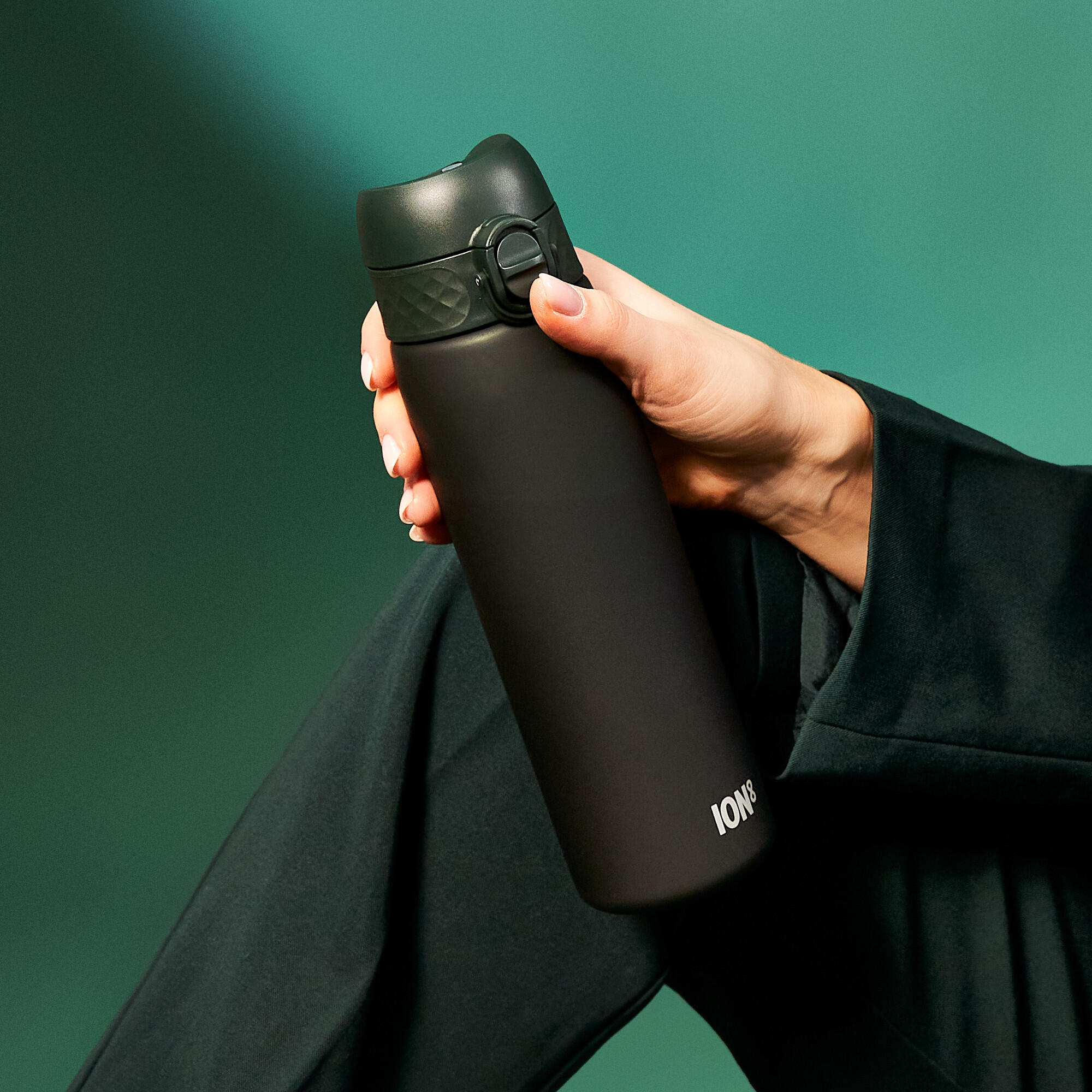 Bidon na wodę ION8 500ml z atestem PZH – szczelny, lekki, bez BPA 2/8