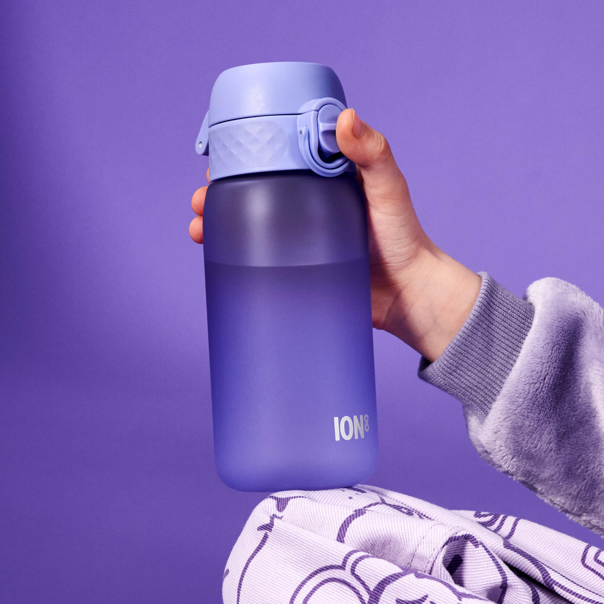 Bidon dziecięcy ION8 350ml z atestem PZH – szczelny, lekki, bez BPA 2/8