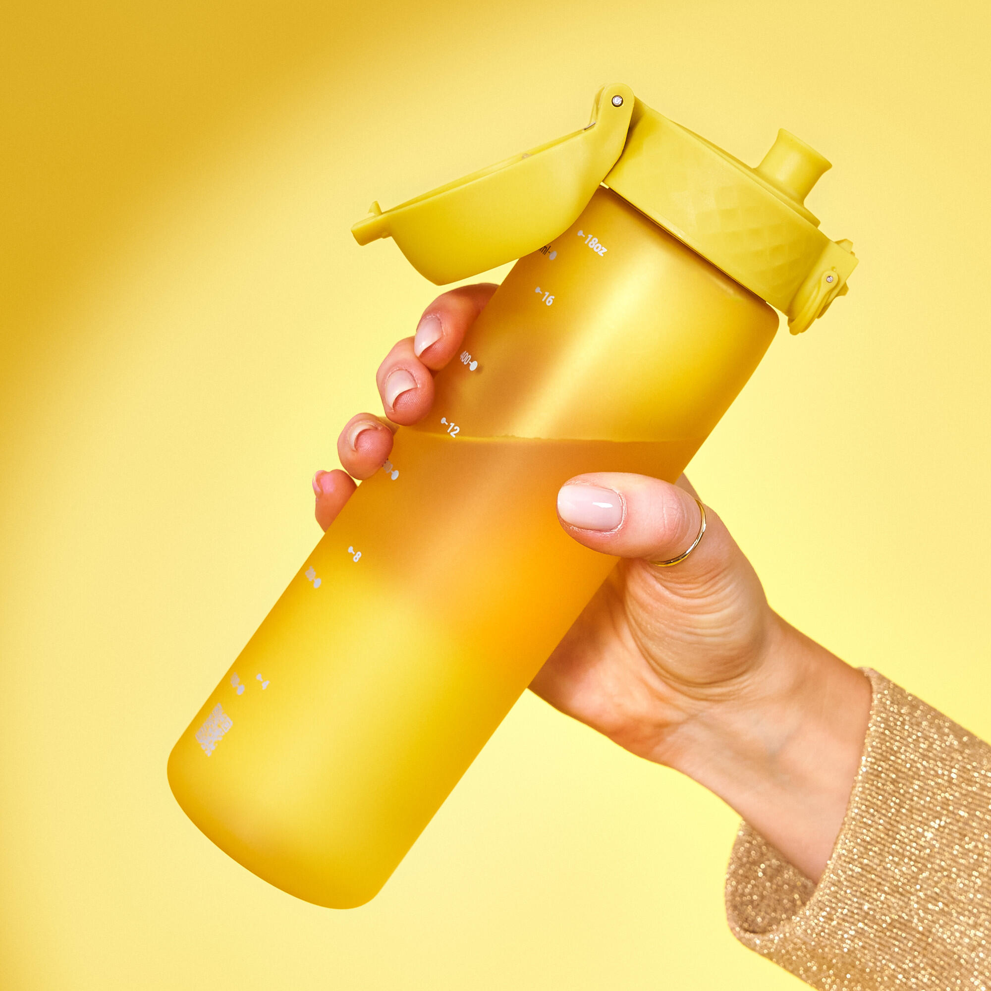 Bidon na wodę ION8 500ml z atestem PZH – szczelny, lekki, bez BPA 3/8
