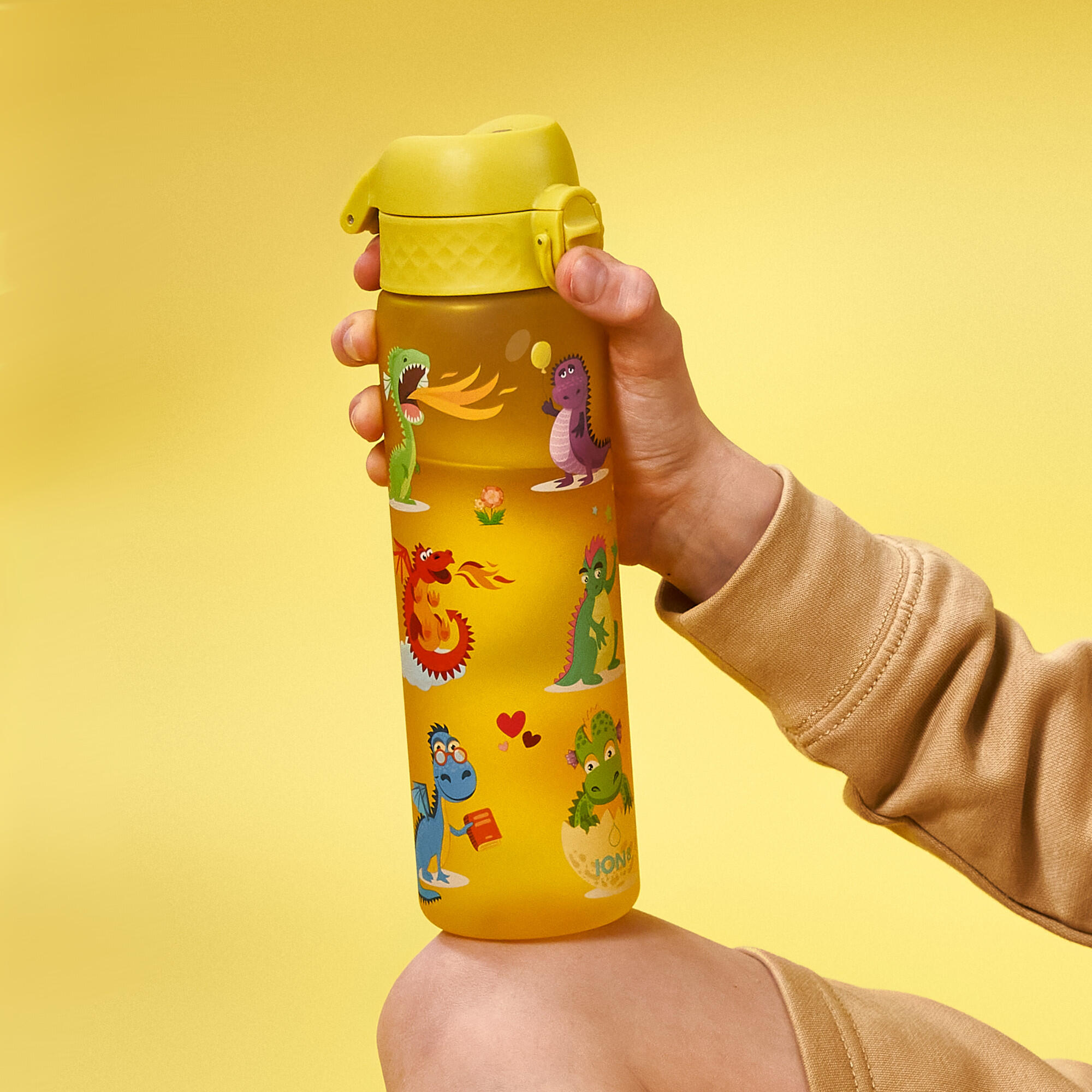 Bidon na wodę ION8 500ml z atestem PZH – szczelny, lekki, bez BPA 2/8