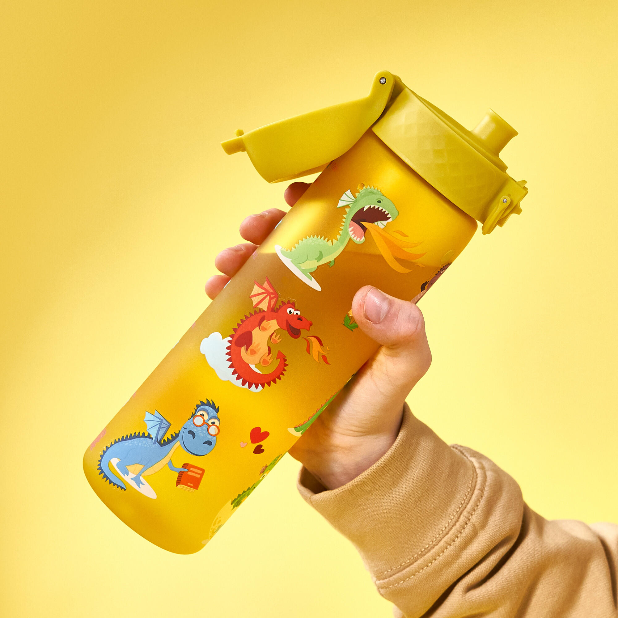 Bidon na wodę ION8 500ml z atestem PZH – szczelny, lekki, bez BPA 3/8