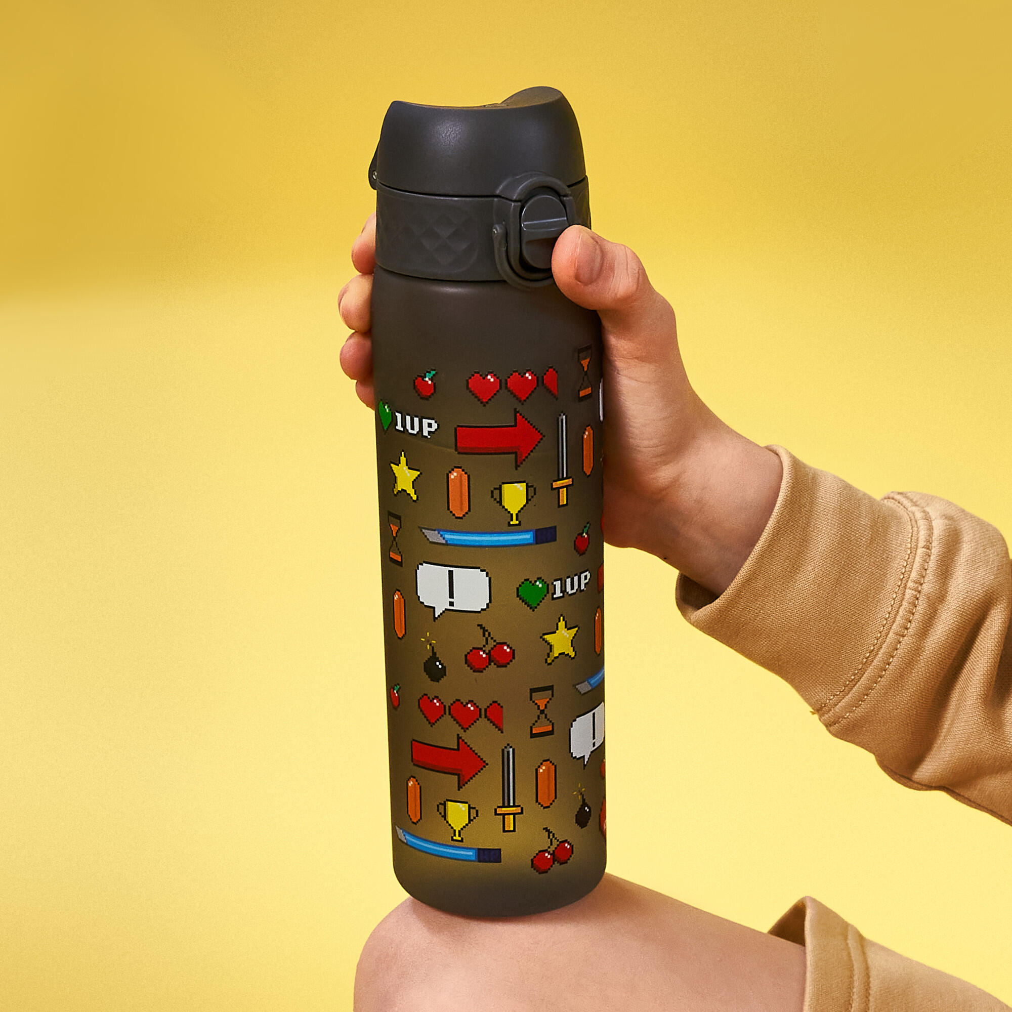 Bidon na wodę ION8 500ml z atestem PZH – szczelny, lekki, bez BPA 2/8