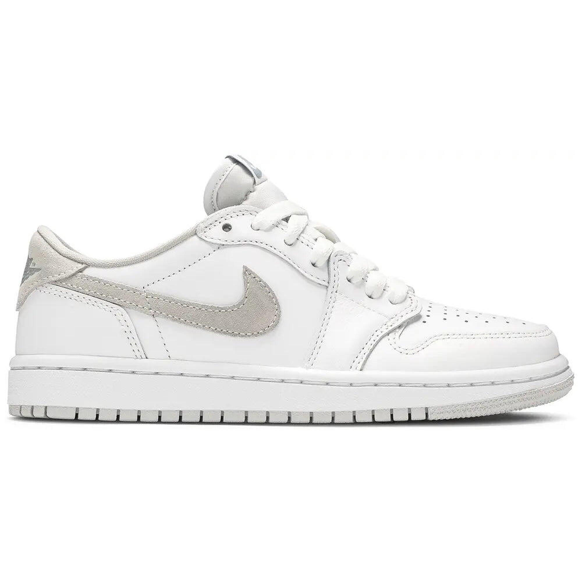 Nike - Jordan 1 Low Og Neutral Grey (2021) (w) - Baskets - Blanc - 40,5 - Decathlon