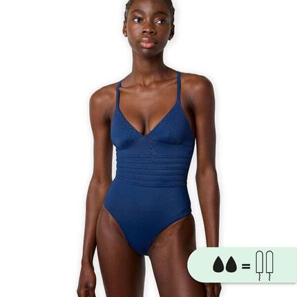 Maillot de bain 1P menstruel - Flux moyen