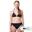 Bas de maillot de bain menstruel à nœuds étanche - Culotte Ado - Flux moyen