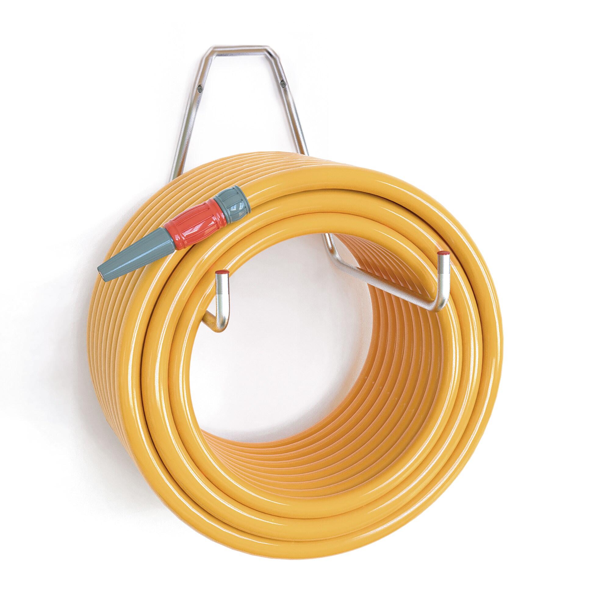 Gancho Multiusos Doble para Colgar en Pared | Fabricado en Acero | Acabado en 5/5