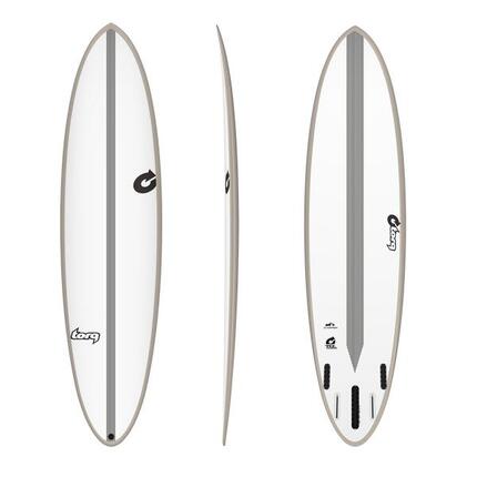 Chopper Tec - Planche De Surf Funboard 7'2
