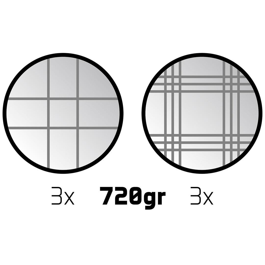 Set da Jeu de Boules - 6 palle - Completo di boccino e metro a nastro 4/4