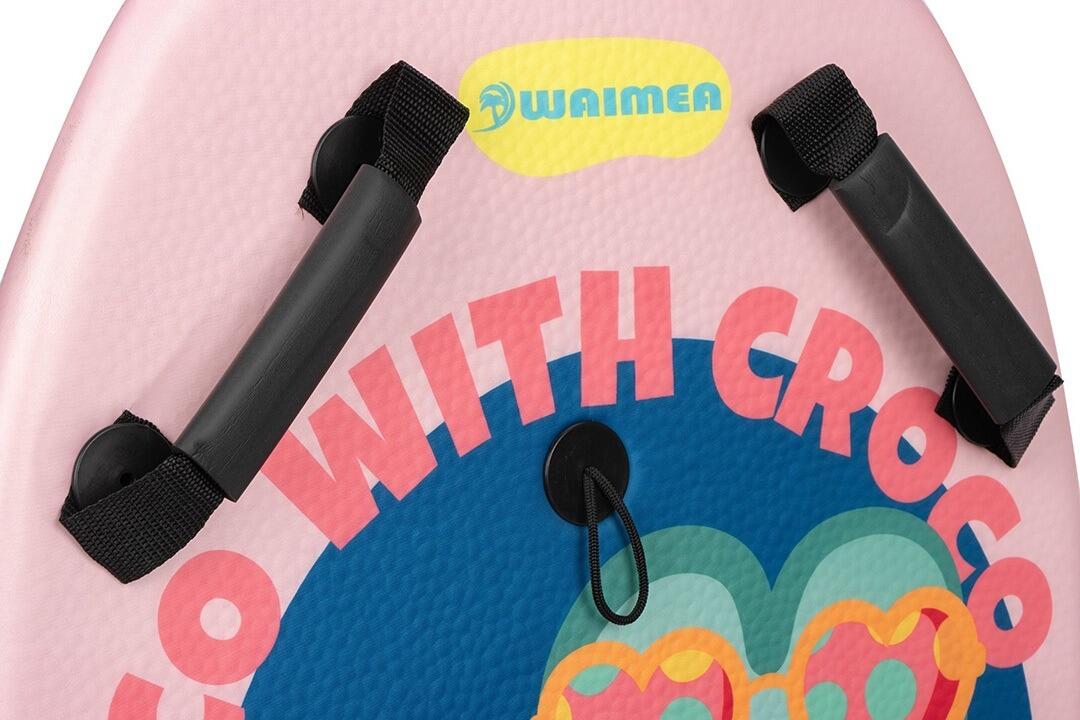 Bodyboard met handgrepen - Coco Croco Roze 3/4