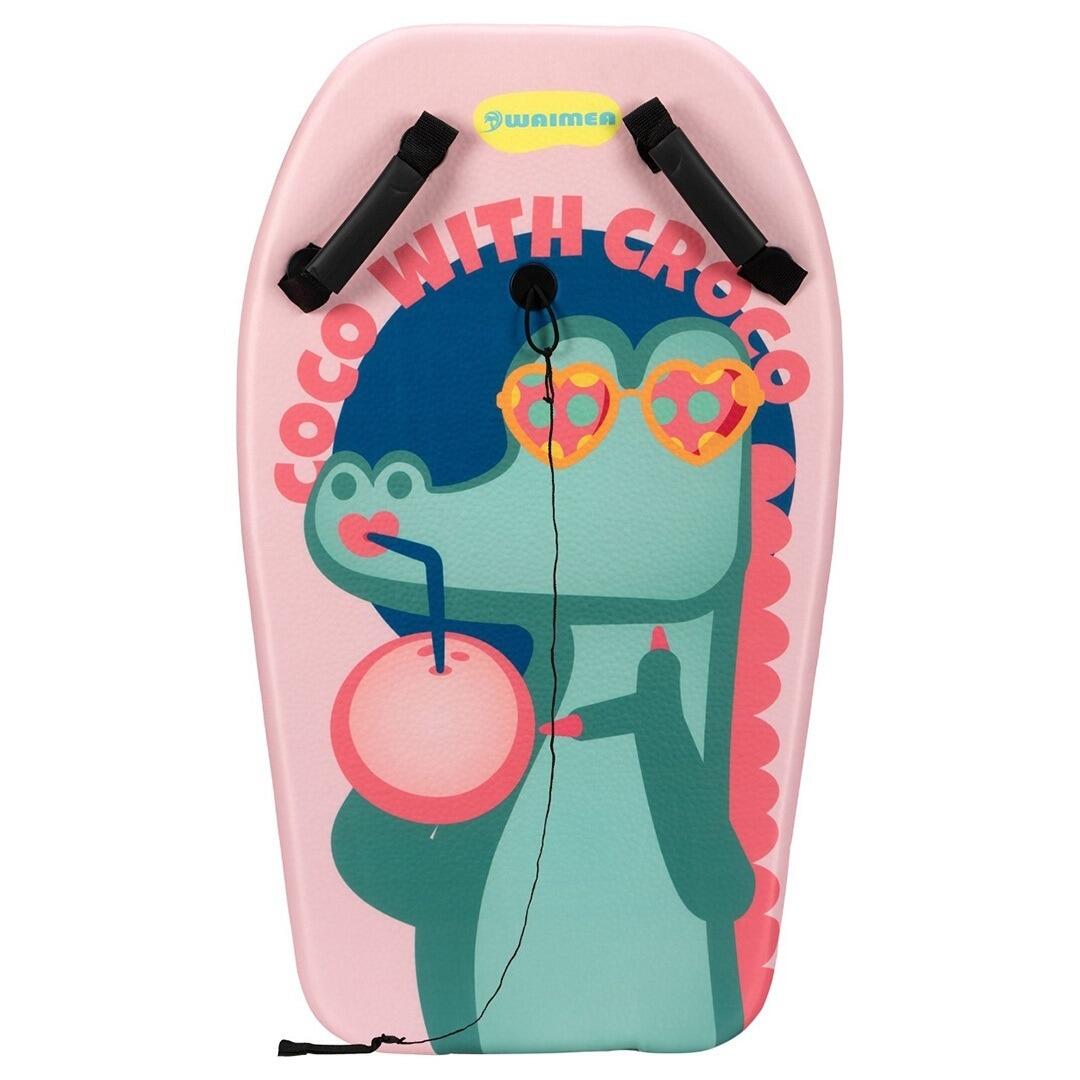 Bodyboard met handgrepen - Coco Croco Roze 2/4