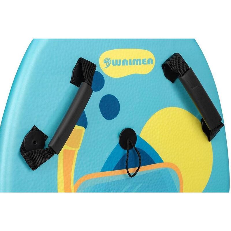 Placă de bodyboard cu mânere - Surf Shark Blue