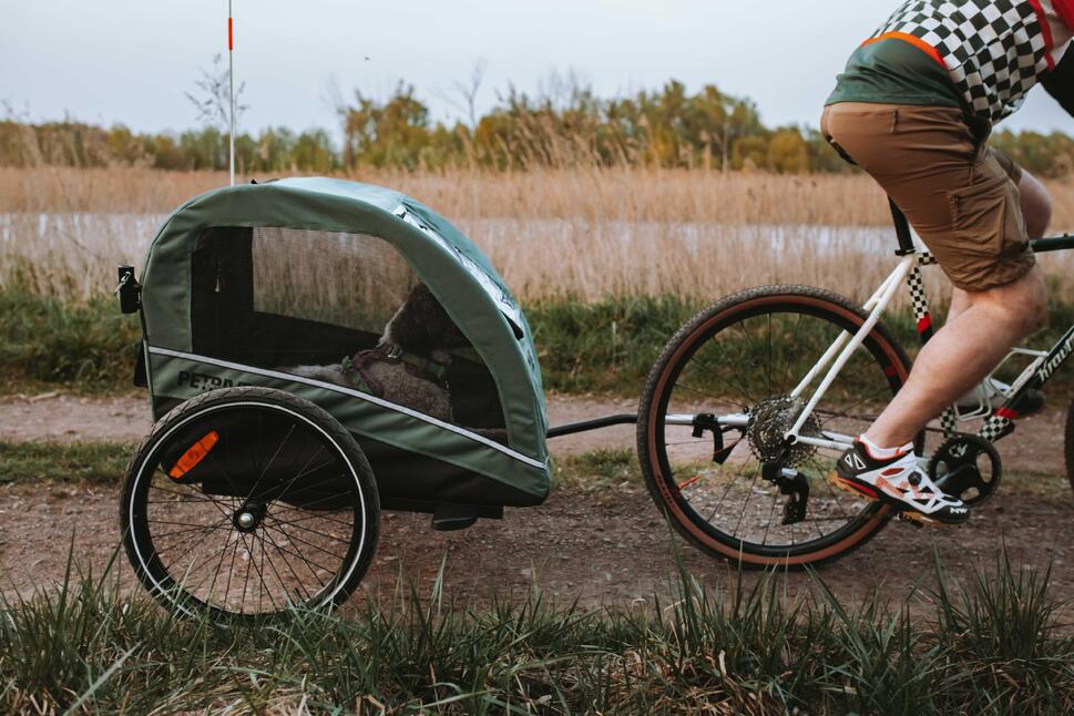 Przyczepka rowerowa dla psa PETRIVE do 40 kg