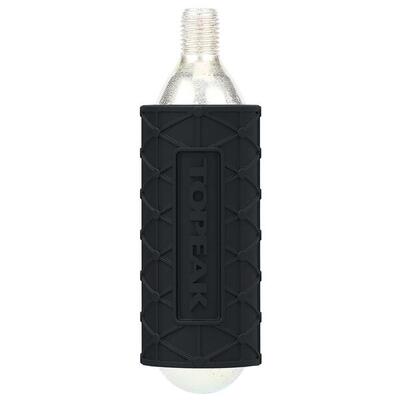 Topeak Kartuschenhüllen CO2 Sleeve 2er Set. Schwarz