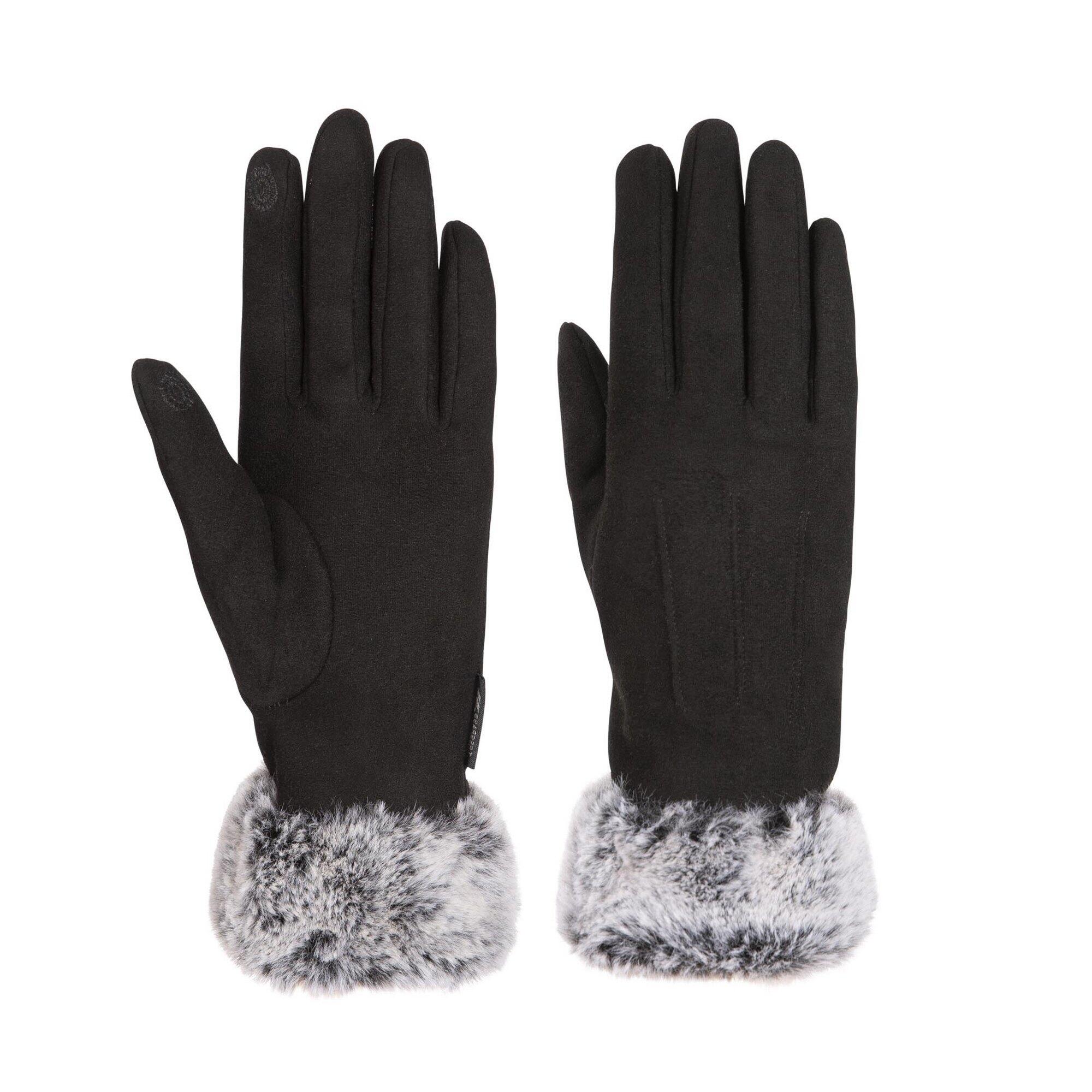 Winterhandschuhe "Betsy" Damen Schwarz 4/5