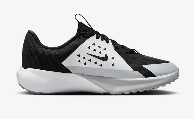Scarpe unisex nike sonic fly (gs) - nero/bianco/grigio 3/7