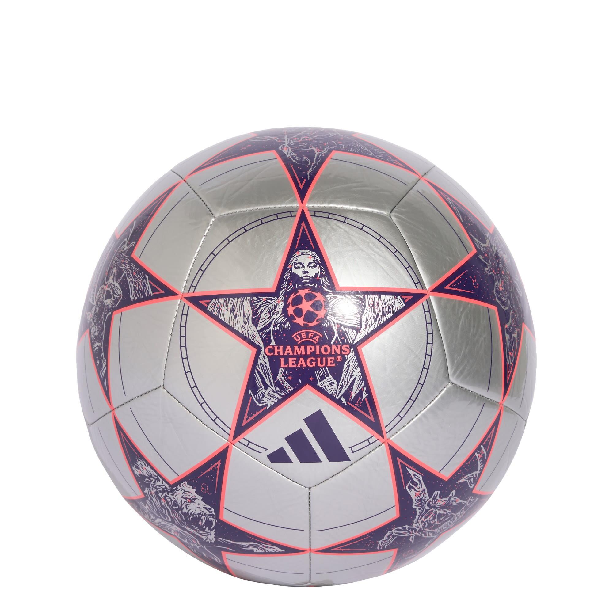 Adidas - Ucl Club 25/26 Phase De Groupes Ball - Ballon De Foot - Gris|rose|violet - 4 - Decathlon