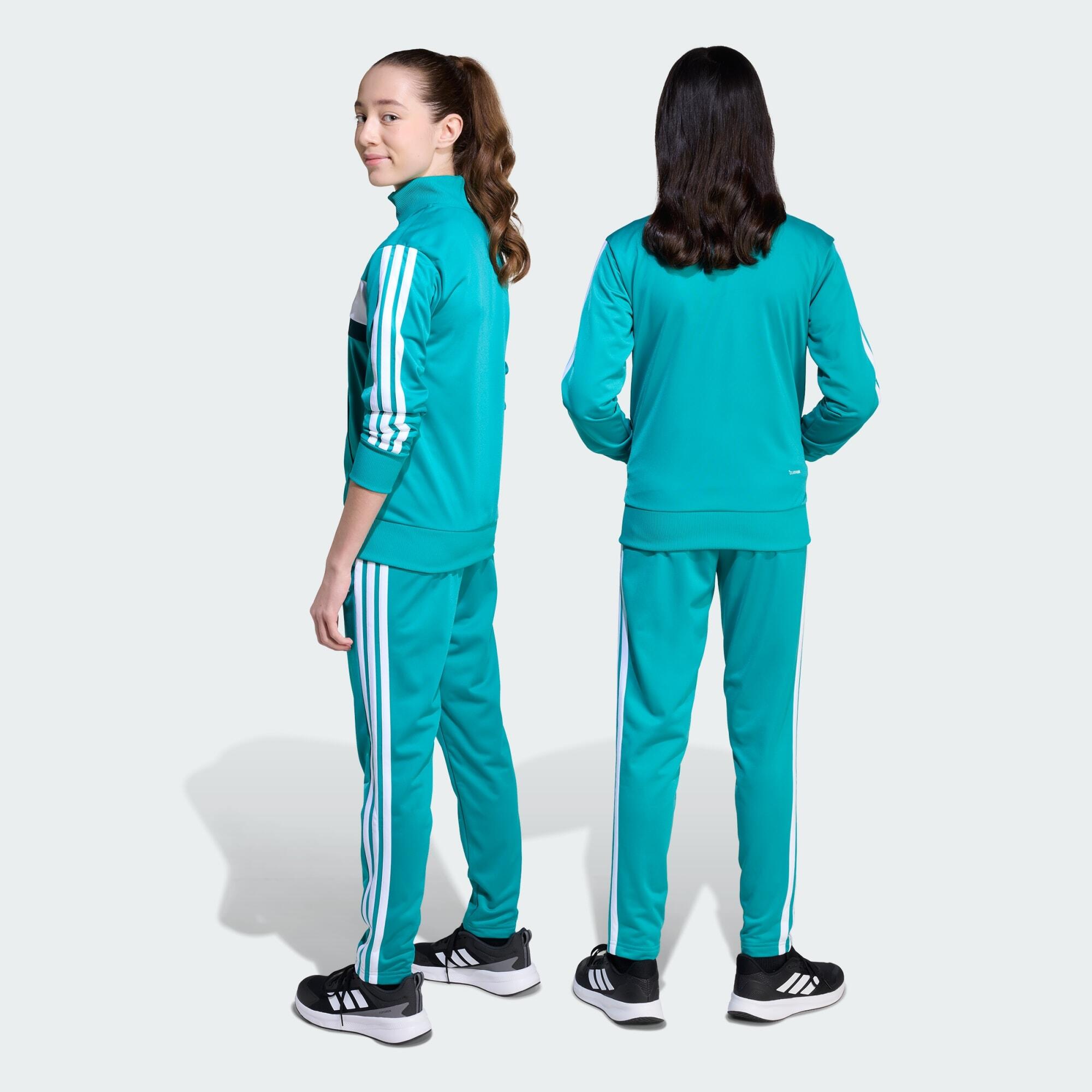 Fato de Treino em Tricô 3-Stripes Tiberio Seasonal Essentials – Criança 4/7