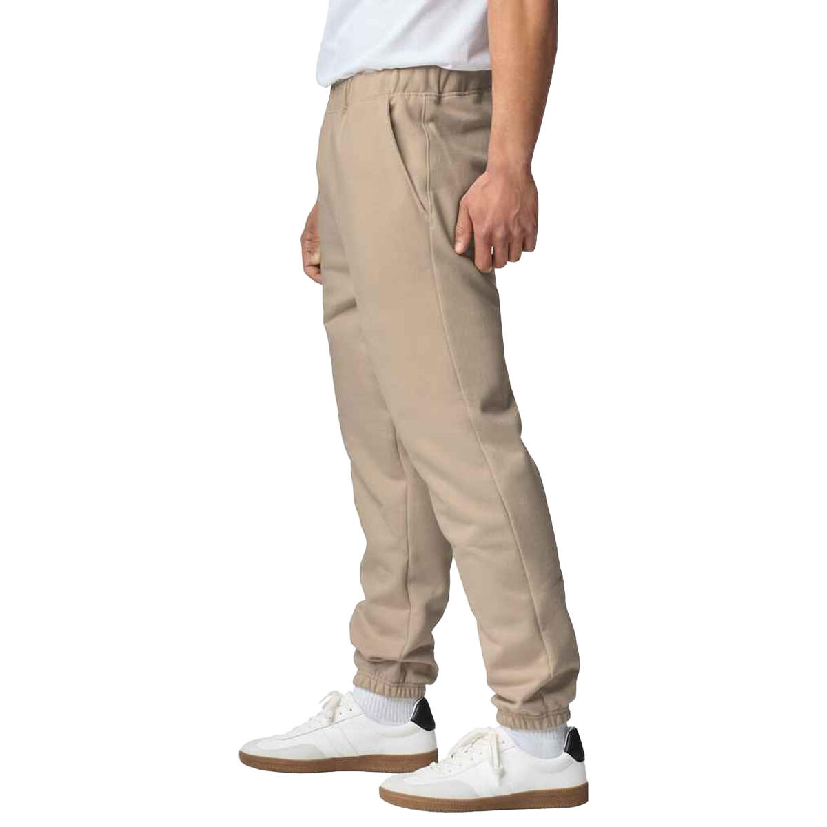 Pantaloni Da Jogging Tasca Uomo Gildan Sabbia 3/4