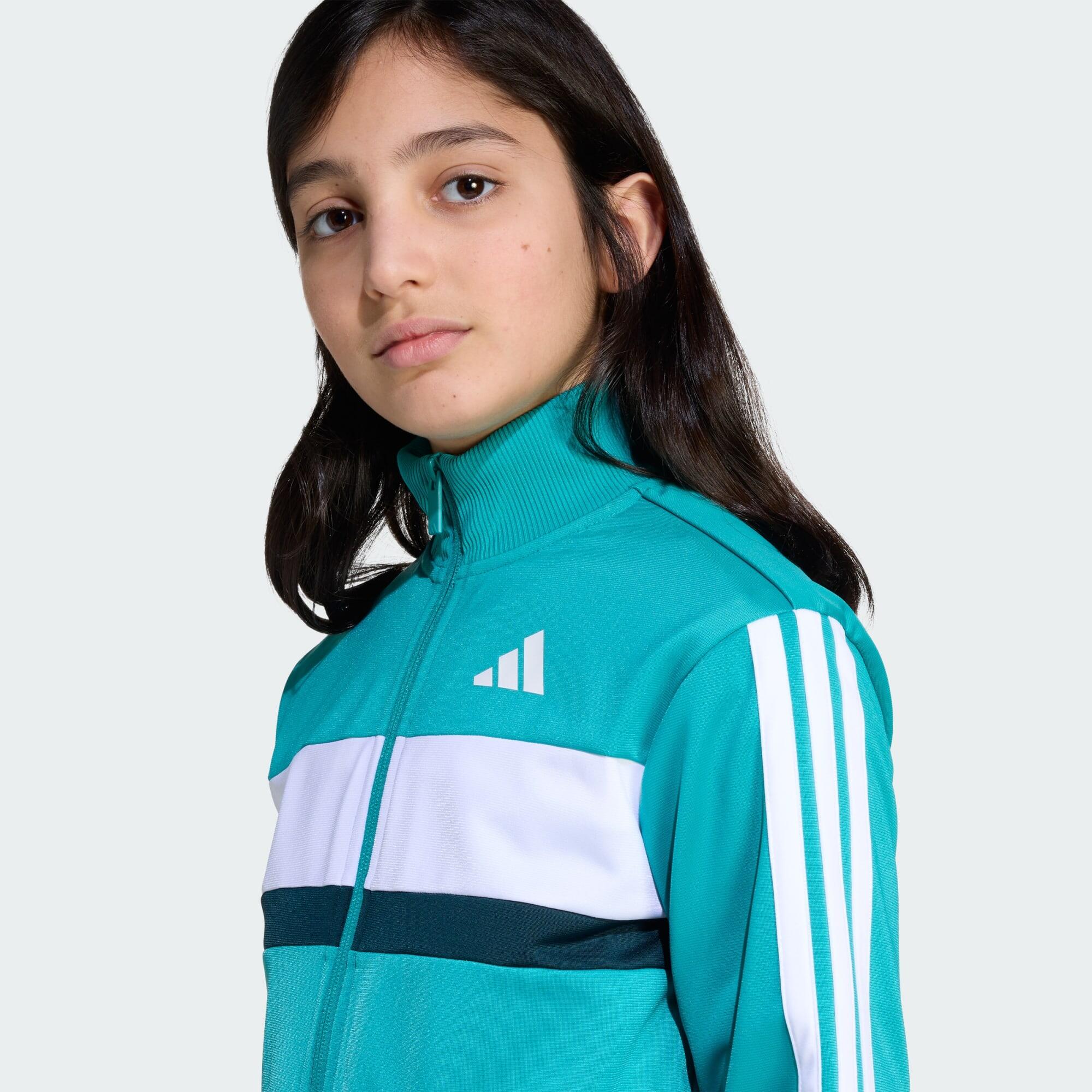 Fato de Treino em Tricô 3-Stripes Tiberio Seasonal Essentials – Criança 6/7